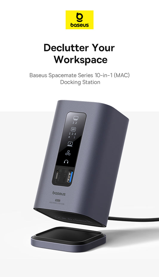 Baseus Spacemate Series 10-in-1 (MAC) Docking Station