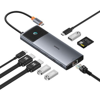 Baseus Metal Gleam Series ll 10-in-1 USB HUB